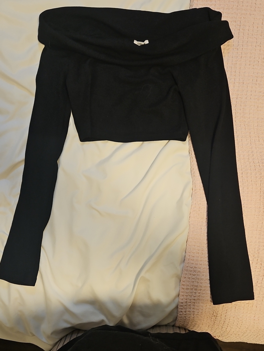 Garage Black Women's Crop Top